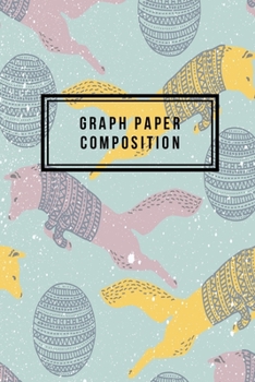 Graph Paper Composition: Graph Paper 6" x 9" Artic Quad Ruled 5x5,Grid Paper for school student,office,kids Notebooks