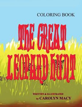 Paperback The Great Leopard Hunt Coloring Book
