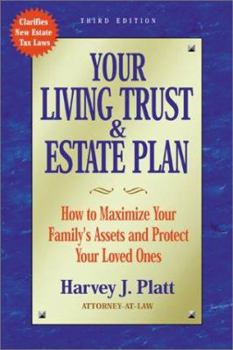 Paperback Your Living Trust and Estate Plan: How to Maximize Your Family's Assets Book