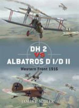 Paperback DH 2 vs Albatros D I/D II: Western Front 1916 Book
