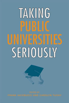 Paperback Taking Public Universities Seriously Book