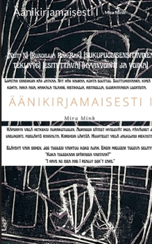 Paperback Äänikirjamaisesti I [Finnish] Book