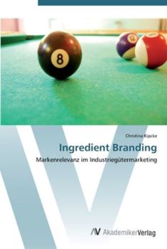 Paperback Ingredient Branding [German] Book