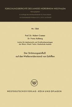 Paperback Der Strömungseinfluß Auf Den Wellenwiderstand Von Schiffen [German] Book