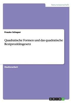 Paperback Quadratische Formen und das quadratische Reziprozitätsgesetz [German] Book