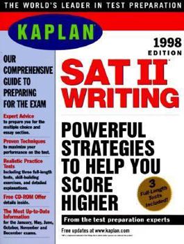 Paperback Kaplan SAT II Writing 1998 Book