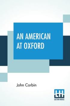 Paperback An American At Oxford Book