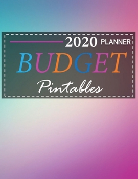 Paperback Budget Planner 2020: Financial planner organizer budget book 2020, Yearly Monthly Weekly & Daily budget planner, Fixed & Variable expenses Book