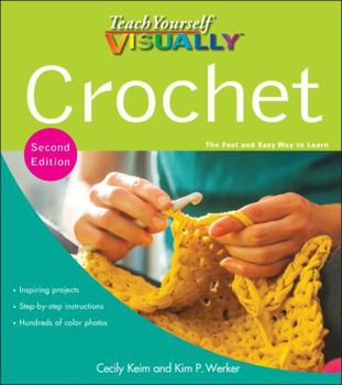 Paperback Teach Yourself Visually Crochet Book