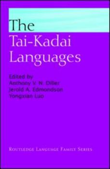 Hardcover The Tai-Kadai Languages Book