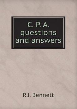 Paperback C. P. A. questions and answers Book