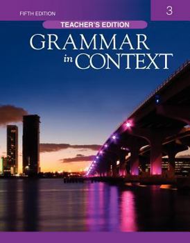 Paperback Grammar in Context 3 Teachers ed 5e [Portuguese_Brazilian] Book