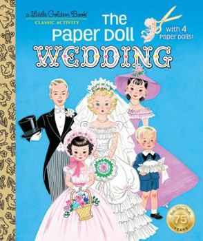 Hardcover The Paper Doll Wedding Book