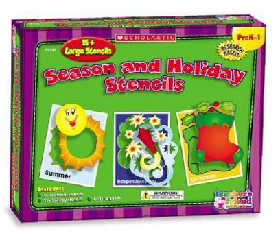 Season and Holiday Stencils, PreK-1: 15+ Large Stencils [With Activity Guide and 4+ Seasonal & 11+ Holiday Stencils]