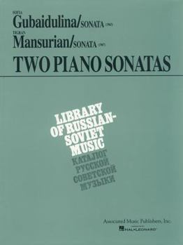 Paperback Two Piano Sonatas by Young Soviet Composers: Piano Solo Book
