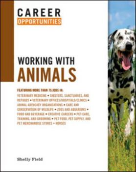 Hardcover Career Opportunities in Working with Animals Book