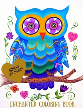 Paperback Enchanted Coloring Book