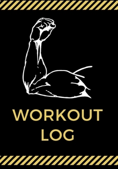 Paperback Workout Log: Workout book, Gym logbook Training journal, Workout journal (110 pages 7x10) Cardio table Book