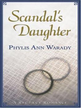 Hardcover Scandals Daughter [Large Print] Book