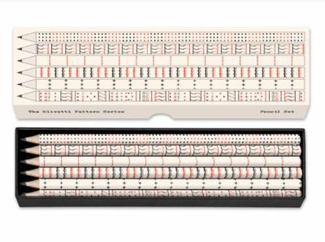 Paperback The Olivetti Pattern Series Pencil Set Book