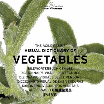 Hardcover The Agile Rabbit Visual Dictionary of Vegetables [With CDROM] Book