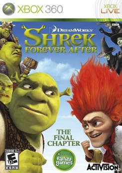 Video Game Shrek Forever After Book