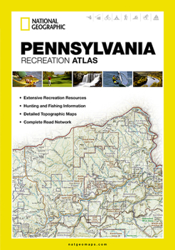 Paperback Pennsylvania Recreation Atlas Book