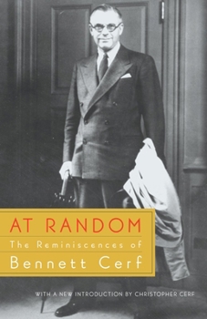 Paperback At Random: The Reminiscences of Bennett Cerf Book