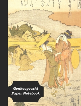 Paperback Genkouyoushi Paper Notebook: Practice Writing Kana & Kanji Characters: Great Vintage Classic Gift For Japanese Foreign Learners & Expats Book