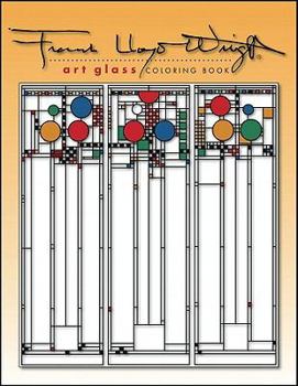 Paperback Frank Lloyd Wright: Art Glass Coloring Book