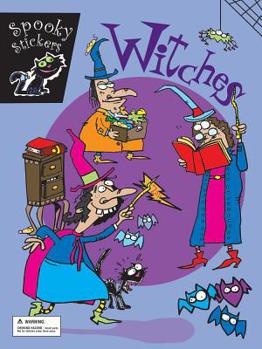 Paperback Witches Spooky Stickers, Grades K - 3 [With Stickers] Book