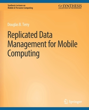 Paperback Replicated Data Management for Mobile Computing Book