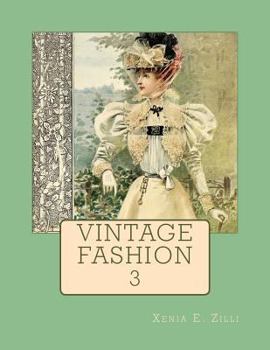 Paperback Vintage Fashion: Colouring Book 3 Book