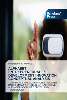 Paperback Alphabet Entrepreneurship Development Innovation Conceptual Analysis Book
