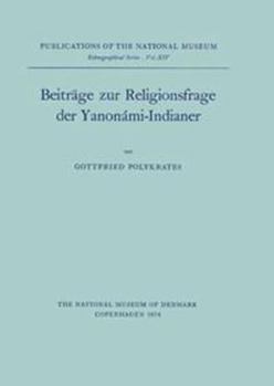 Paperback Beitrage Zur Religionsfrageder Yanomami [German] Book