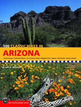 Paperback 100 Classic Hikes in Arizona Book