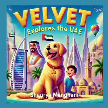 Paperback Velvet Explores the UAE Book