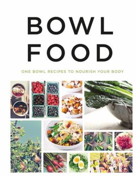 Hardcover Bowl Food Book