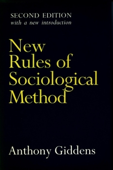 Paperback New Rules of Sociological Method: Second Edition Book
