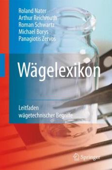 Hardcover Wägelexikon: Leitfaden Wägetechnischer Begriffe [German] Book