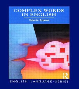 Paperback Complex Words in English Book