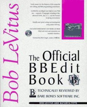 Paperback The Official BBEdit Book: Wtih CD Book