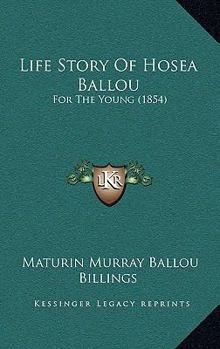 Paperback Life Story Of Hosea Ballou: For The Young (1854) Book