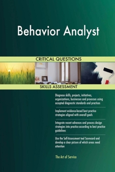 Paperback Behavior Analyst Critical Questions Skills Assessment Book