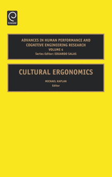 Hardcover Cultural Ergonomics Book