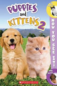 Paperback Now You See It! Puppies & Kittens 2 Book