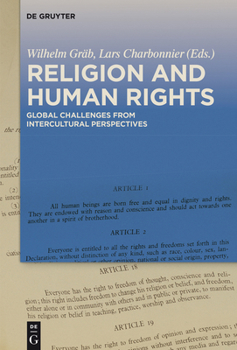 Hardcover Religion and Human Rights: Global Challenges from Intercultural Perspectives Book