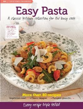 Paperback Easy Pasta. Book