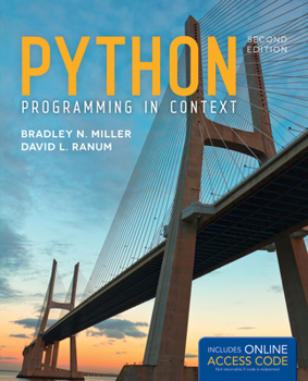 Paperback Python Programming in Context Book
