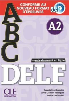 Paperback ABC Delf Adulte niv.A2 + livret + CD [French] Book